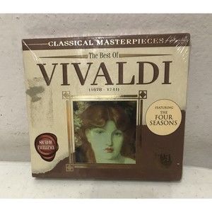 THE BEST OF VIVALDI CD NEW Sealed ~Ships Same Day~ Actual Photos Shown